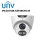 Uniview 4MP HD Intelligent Light and Audible Warning Fixed Eyeball Network Camera White/Black UV-IPC3614SB-ADF28KMC-I0 | IP Camera | IP Camera, IP camera 4MP, UNV | Global Security Alarms