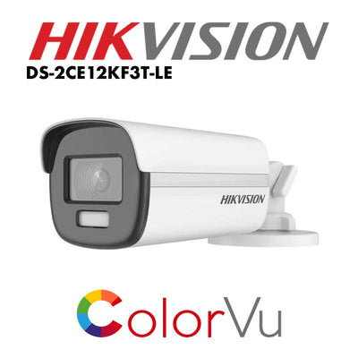 Hikvision 3K ColorVu PoC Fixed Bullet Camera DS-2CE12KF3T-LE | HD Camera | HD Camera, HD camera 5MP, Hikvision, POC CAMERA | Global Security