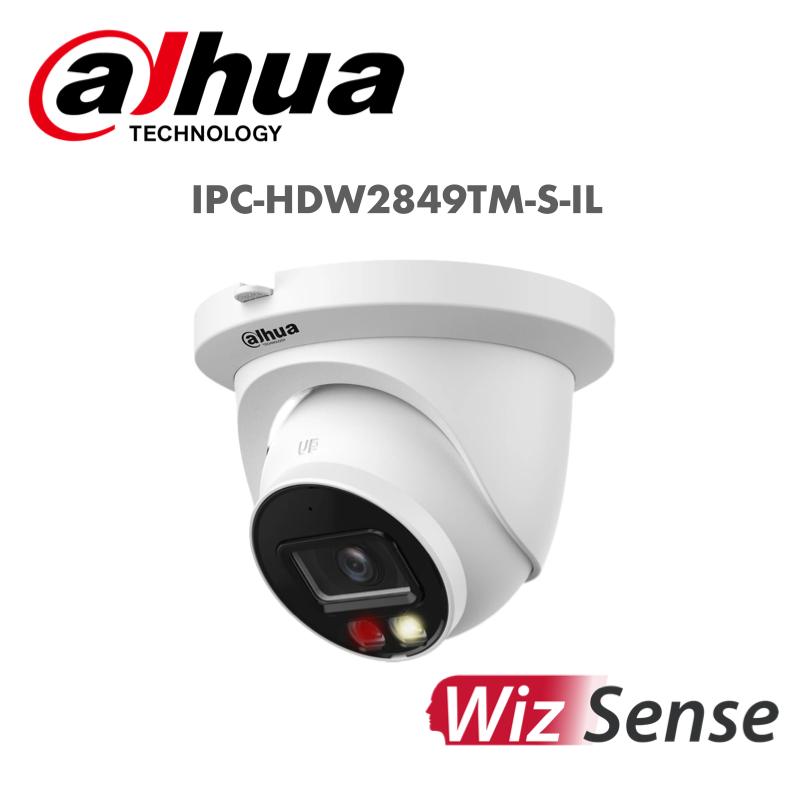 Dahua IP 8MP Turret Camera White IPC-HDW2849TM-S-IL | IP Camera | dahua, IP Camera, IP camera 8MP | Global Security