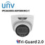 Uniview 8MP Prime 2 TriGuard 2.0 Turret White/ Black UV-IPC3638SS-ADF28KMC-I1 | IP Camera | IP Camera, IP camera 8MP, UNV | Global Security