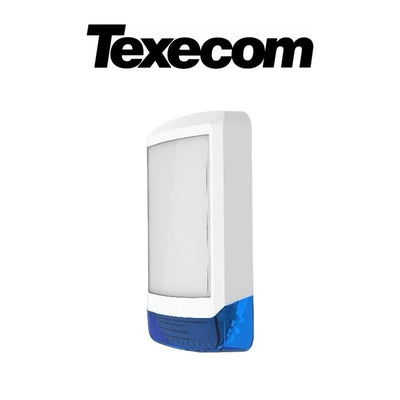 Texecom Odyssey X1 Cover White/Blue (WDA-0001) | Wired Alarm | Intruder alarm, Texecom, Wired Alarm, Wired Alarm siren, Wired Alarm sirens | Global Security