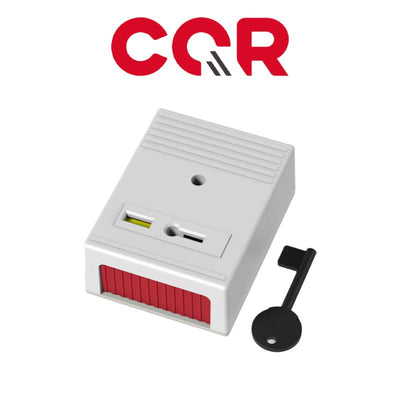 CQR Top Push Panic Button - White (PASP1/WH) | Wired Alarm | Intruder alarm, Wired Alarm, Wired Alarm Controls & Panic Buttons, Wired Alarm Keypads | Global Security