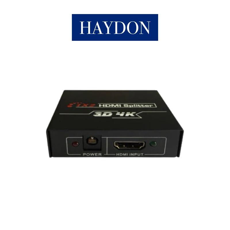 HAYDON HDMI SPLITTER 1 X 2 HAY-4KHDMI X2 | accessories, hdmi splitters & extender | Global Security