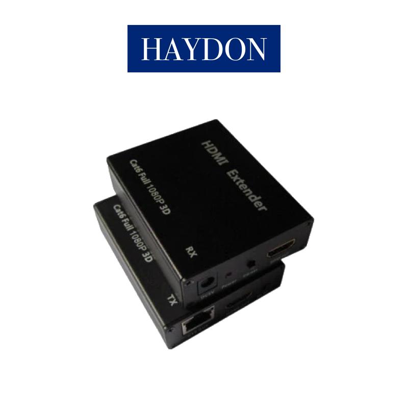 HAYDON 60M VIDEO EXTENDER OVER SINGLE CAT5e OR CAT6 CABLE  HAY-EXT60IRHDMI | accessories, hdmi splitters & extender | Global Security