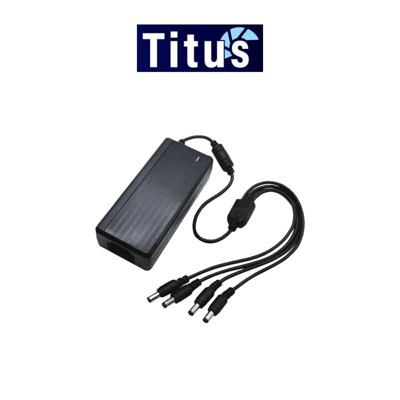 Titus Qvis 4way 5 Amp CCTV Powersupply | power supply | Global Security Alarms