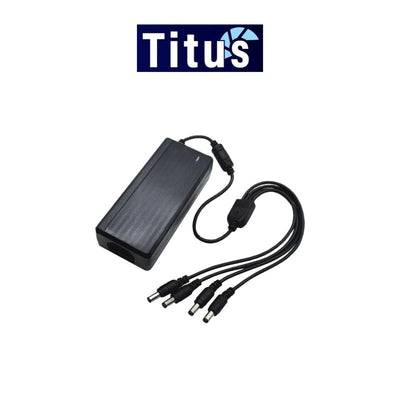 Titus Qvis 4way 5 Amp CCTV Powersupply | power supply | Global Security Alarms