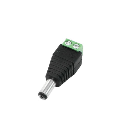 Male DC Connector | Connectors and Cable clips | Global Security Alarms