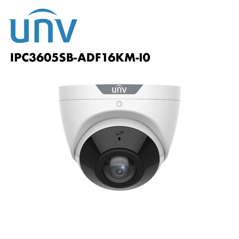 Uniview 5MP HD Wide Angle Intelligent IR Fixed Eyeball Network Camera UV-IPC3605SB-ADF16KM-I0 | IP Camera | IP Camera, IP camera 5MP, UNV | Global Security