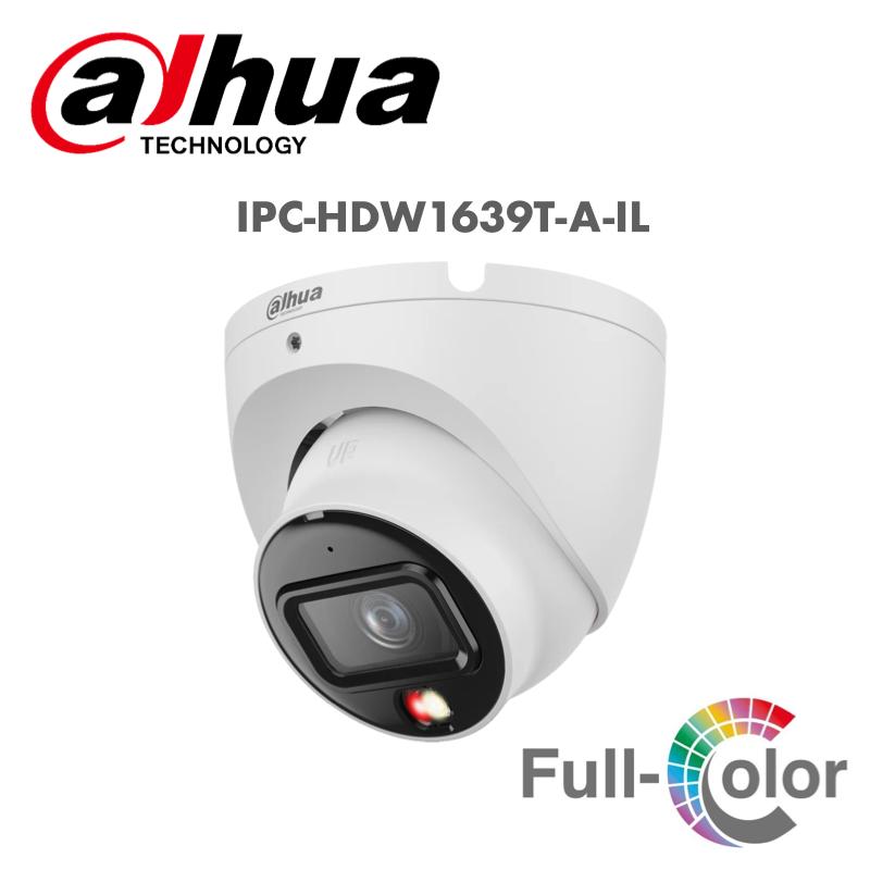 Dahua 6MP Entry Smart Dual Light Fixed-focal Eyeball Network Camera White/Black IPC-HDW1639T-A-IL | IP Camera | dahua, Deals, IP Camera, IP camera 5MP | Global Security