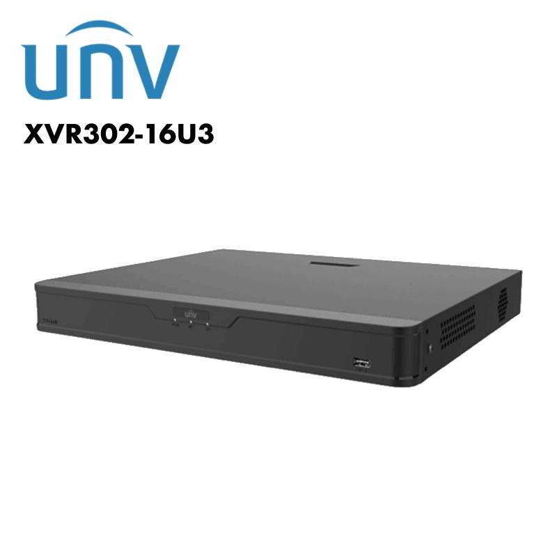 Uniview 16 Channel Hybrid DVR UV-XVR302-16U3 | DVR | 16 channel DVR, dvr, UNV | Global Security