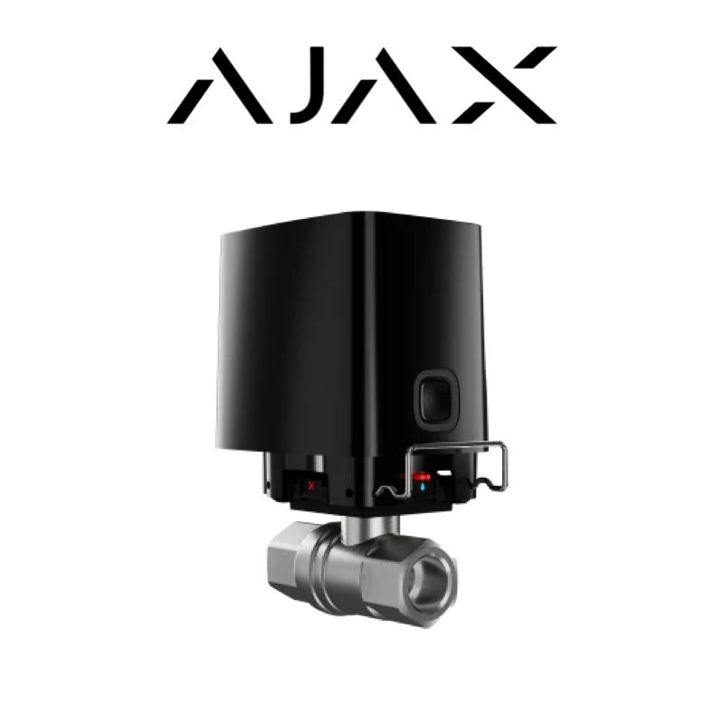 Ajax WaterStop [3/4] (52268-Black) | Wireless Alarm | Ajax, Wireless Alarm, Wireless Alarm Fire Detection & Flood Prevention, Wireless Alarms Fire Detection and Flood Preventio | Global Security