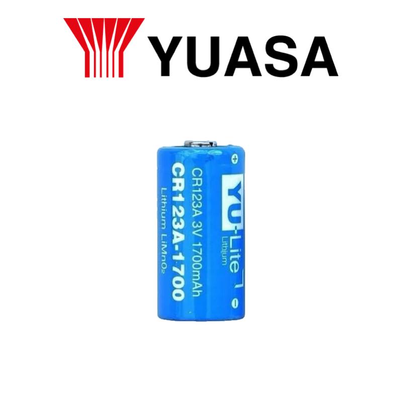 Yuasa YU-Lite 3V CR123A 1700mAh Lithium Battery | Wireless Alarm | Intruder alarm, Wireless Alarm, Wireless Alarm Batteries | Global Security