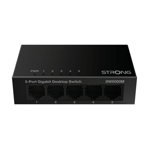 STRONG 5 Port Gigabit Switch (Metal)