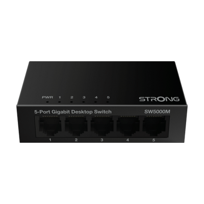 STRONG 5 Port Gigabit Switch (Metal)