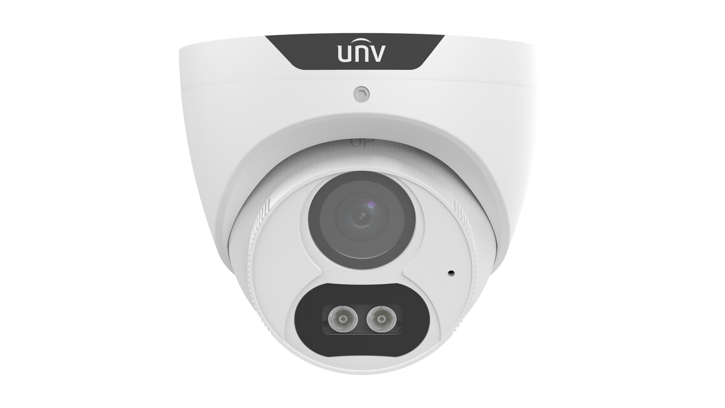 Uniview 2MP ColourHunter Fixed Warm Light Turret Analog Camera UV-UAC-T122-AF28M-W | HD Camera | HD Camera, HD camera 2MP, UNV | Global Security